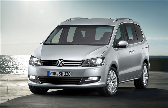 Масса Volkswagen Sharan 5 дв. минивэн 2015 - ...